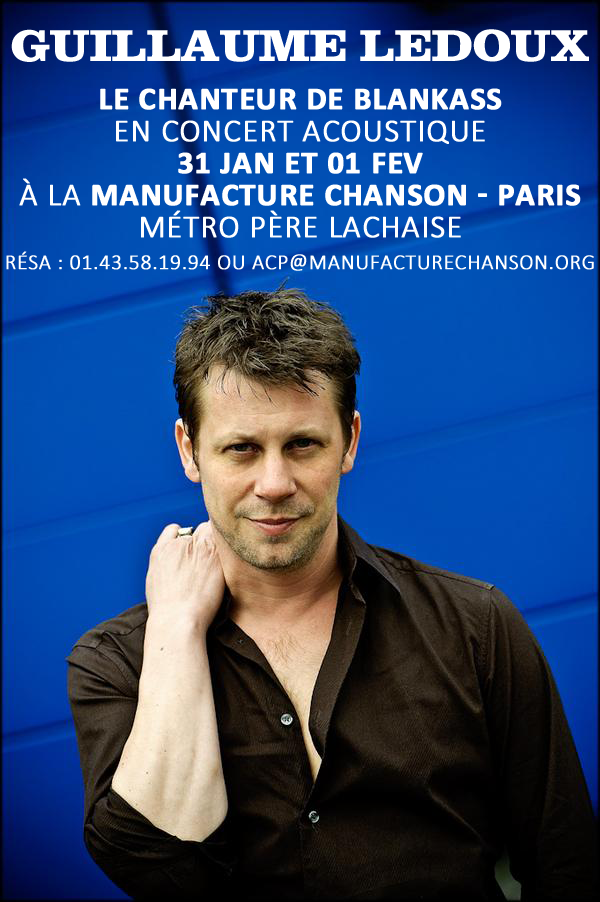 Manufacture chansons 31 janvier 1er fevrier